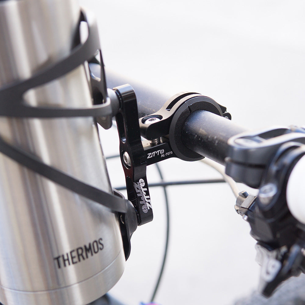 ZTTO SHZHZ Aluminum Alloy Bicycle Water Bottle Cage Holder Mount Adapter Base ZTTO SHZHZ Aluminum Alloy Bicycle Water Bottle Cage Holder Mount Adapter Base